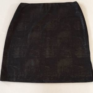 Apt. 9 XXL Black Foil Tummy Control Pencil Skirt